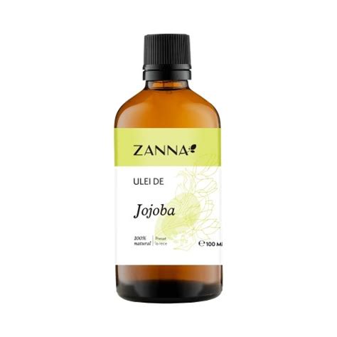 Ulei De Jojoba 100 Ml Zanna Farmacia Tei Online