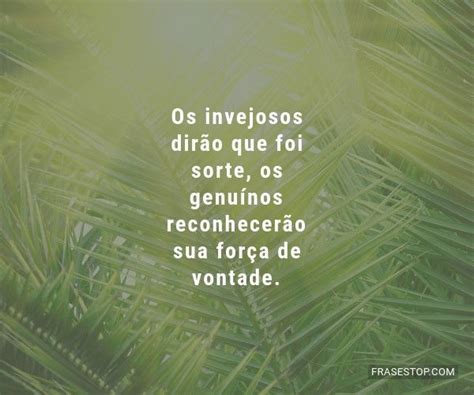 Os Invejosos Dir O Que Foi Sorte Os Genu Nos Frasestop