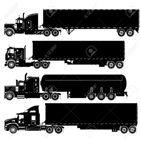 Truck Trailer Clip Art