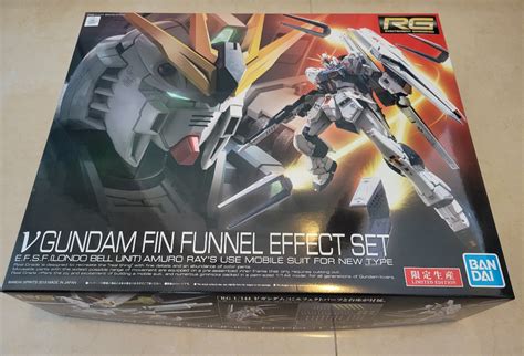 Rg Nu Gundam Fin Funnel Effect Set 興趣及遊戲 玩具 And 遊戲類 Carousell