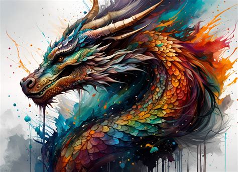 Majestic dragon 2 by SatAyasis on DeviantArt