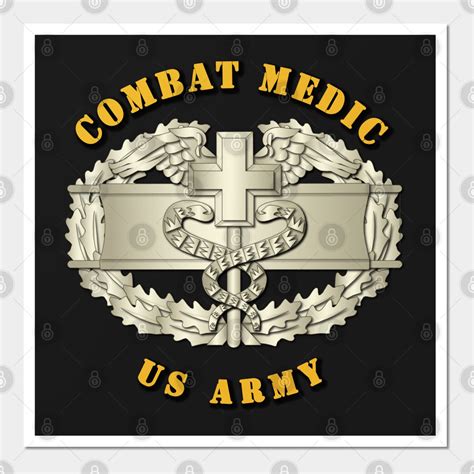 Combat medic badge wall and art print combat medic badge – Artofit