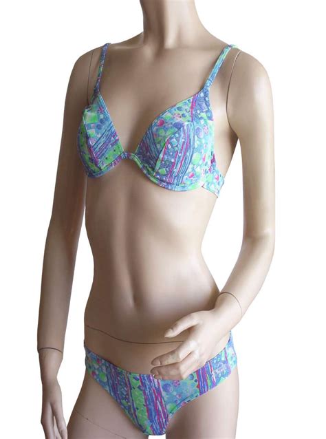 B Gel Triangel Bikini Von Solar Tan Thru Durchb Unend B Cup Luftballons