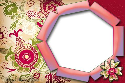 Vintage Border Floral Frame Free PPT Backgrounds for your PowerPoint ...