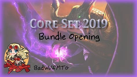 Bust A Pack Core Set 2019 Bundle Opening YouTube