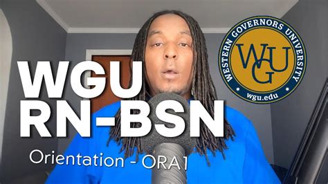 Wgu Rn To Bsn Orientation Everything You Need To Know Before Starting Youtube