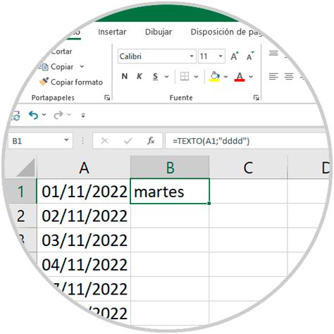 Como Rellenar Fechas En Excel Image To U