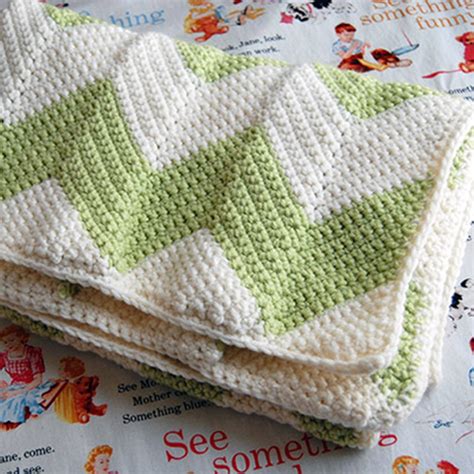 X Jpeg Kb Loom Knit Chevron Baby Blanket Pattern Tutorial