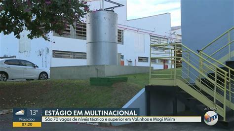 Empresa De Energia Abre Vagas Para Programa De Est Gio Em Valinhos E