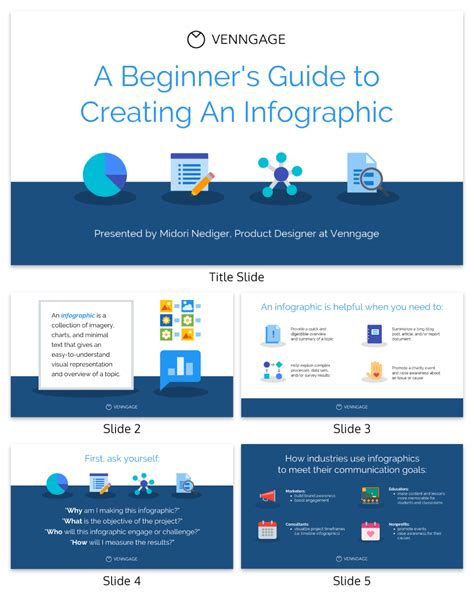 Infographics Guide Presentation Template - Venngage