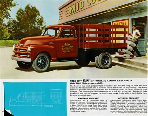 1954 Chevy Truck Parts Catalog