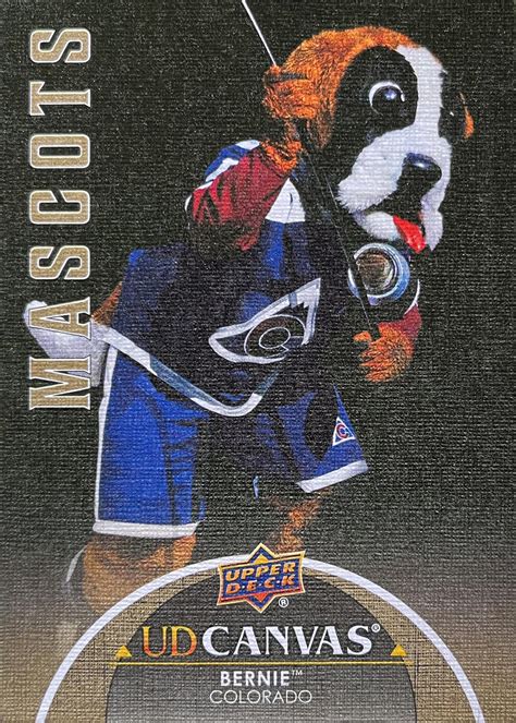 Bernie - Colorado Avalanche Mascot, in card form! : r/ColoradoAvalanche