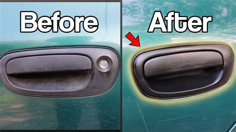 The Easiest Way To Restore Faded Black Plastic Trim Youtube