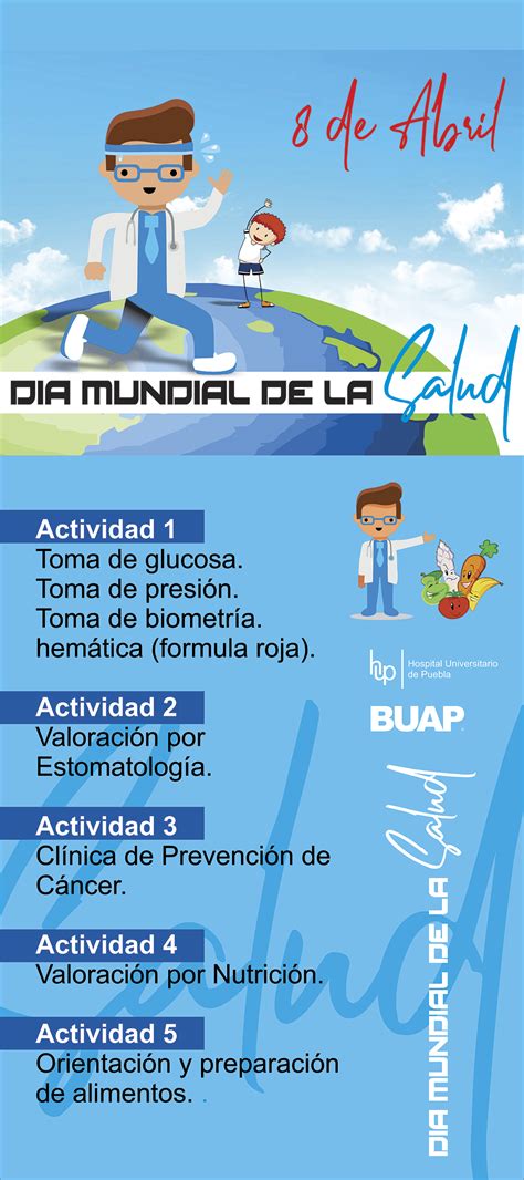 Día Mundial De La Salud Benemérita Universidad Autónoma De Puebla