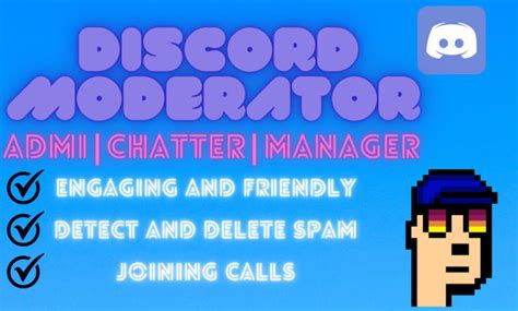 Be Discord Mod Discord Moderator Discord Admin And Manager By