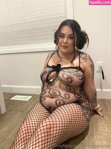 Bellaapaigexo Nude Leaked Onlyfans Photo Fapello