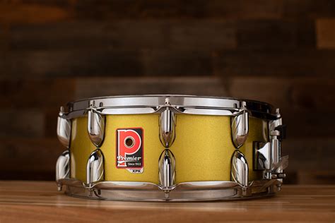 Premier 14 X 6 Xpk Snare Drum Gold Dust Sparkle Pre Loved Drumazon