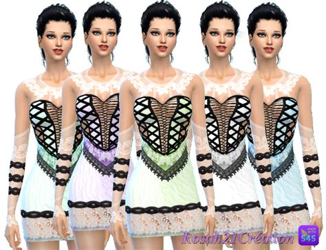 Sims 4 Lace Corset