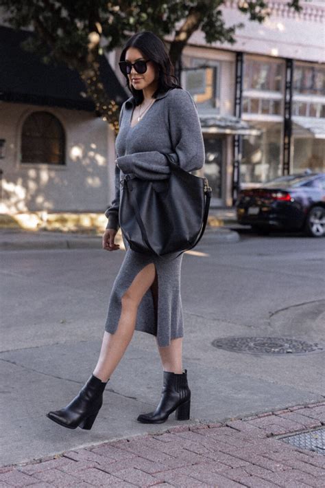 Sweater Dresses & Boots | kendi everyday