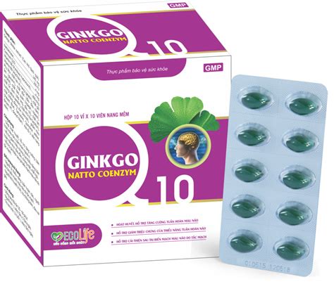 TPBVSK GINKGO NATTO COENZYM Q10 Dược phẩm Quốc tế Abipha