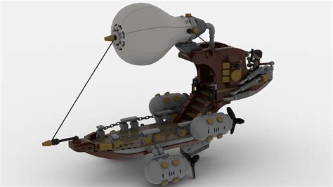 Lego Steampunk Airship : airship