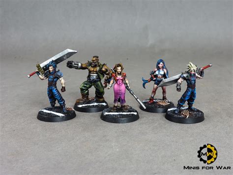 Collectibles - Final Fantasy VII - Minis For War Painting Studio