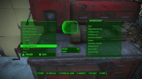 Fallout How To Scrap Junk Exputer