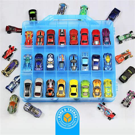 Snapklik.com : Bins & Things Hot Wheels Display Case And Toy Car ...