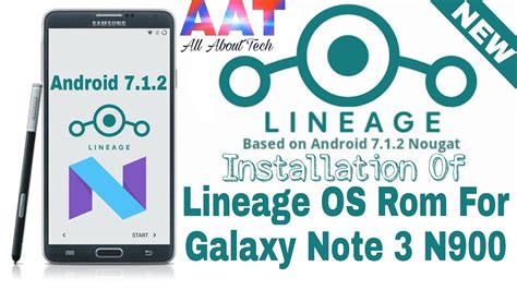 How To Install Lineage Os Android Nougat On Galaxy Note