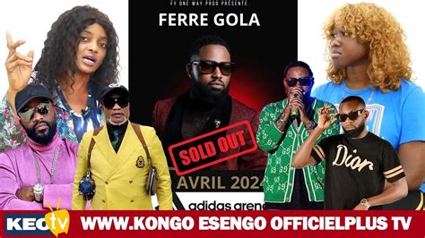 PARISFERRÉ GOLA ASALI SOLD OUT NA ADIDAS ARENA FNAC ESANZI BA GOLOIS