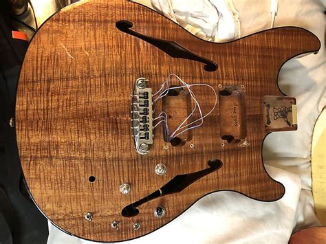 Warmoth Vip Flamed Koa Top Reverb