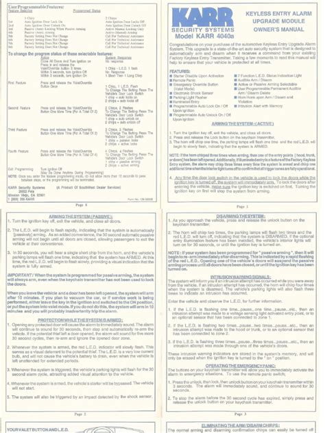 Karr 4040a Pdf