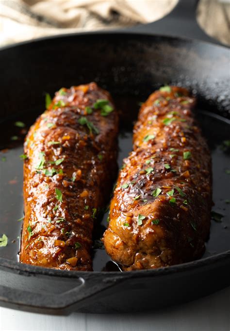 Roasted Honey Garlic Pork Tenderloin Or Slow Cooker