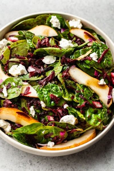 Beet And Spinach Salad Salt Lavender