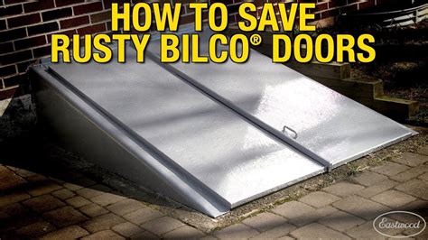 Diy Rust Treatment How To Save Rusty Bilco® Doors Rust Encapsulator Platinum Eastwood