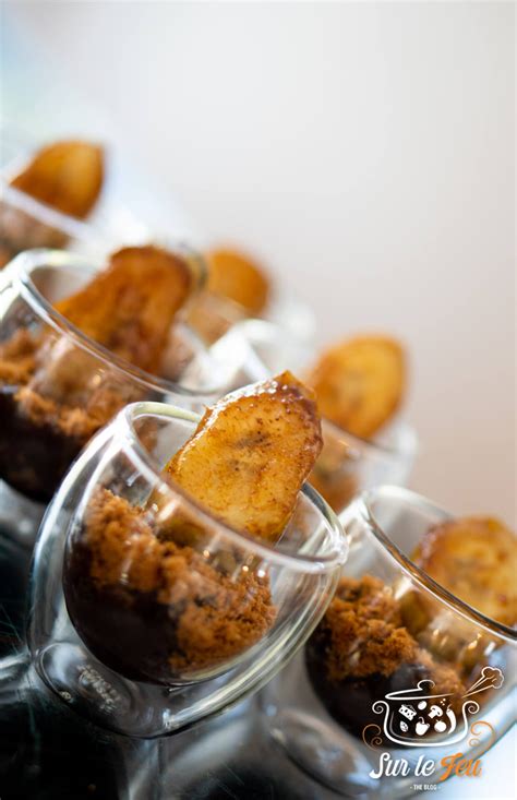 Recette Verrine De Boudin Sp Culos Et Banane Pic E Sur Le Feu