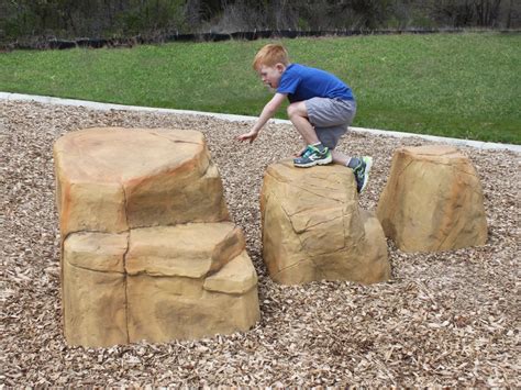 Playground Climbing Boulders - Cre8Play | Diy playground, Natural outdoor playground, Natural ...