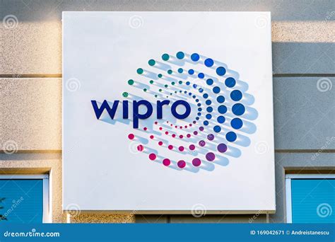 Sep 14 2019 Mountain View Ca Usa Wipro Logo At Their Offices In