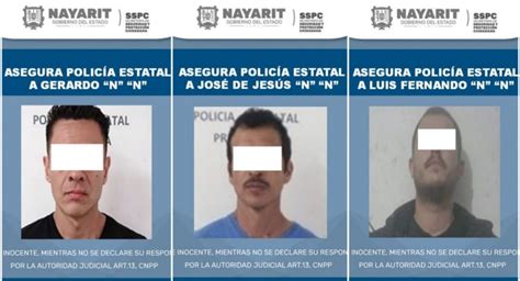 SSPC Asegura A Tres Personas Por Diferentes Delitos En El Estado