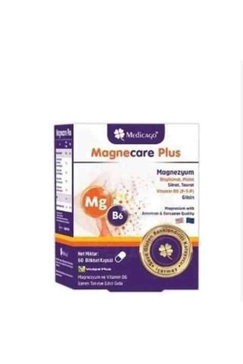 MEDİCAGO Magnecare Plus 60 Tablet - PttAVM