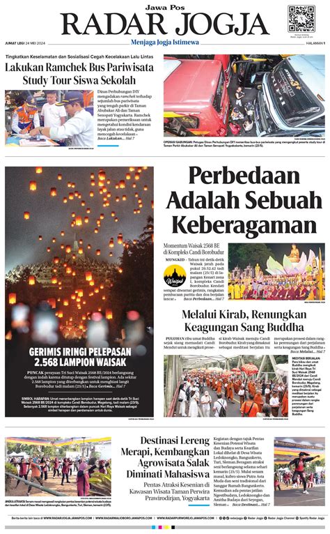 Jawa Pos Radar Jogja Jumat Mei Radar Jogja