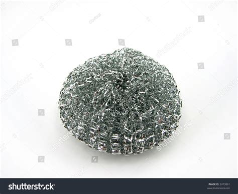 Beautiful Iron Sponge On A White Background Stock Photo 2473861