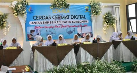 Smpn 1 Cimalaka Juara Pertama Lcc Digital Kabupaten Sumedang