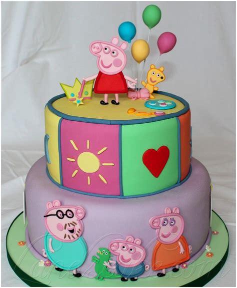 Torta De Peppa Pig Buscar Con Google Tartas De Peppa Pig Tortas De