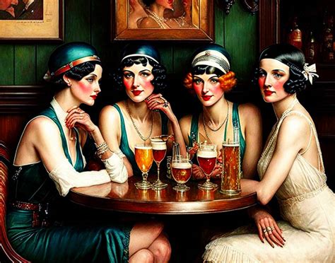 1920's Flappers by AllAiAlways on DeviantArt