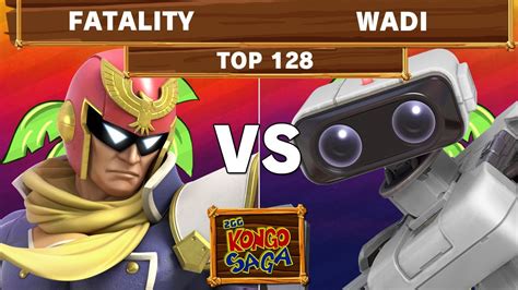 2GG Kongo Saga Fatality Captain Falcon Vs Wadi ROB Top 128