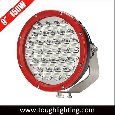 V V Inch Wd Cree W Round Led Spot Driving Work Lights For