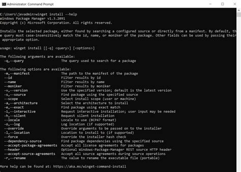 Getting Along With Winget - Basic Packed Management - DevJev.nl | Azure ...