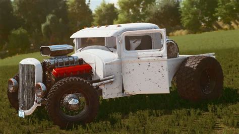 Lizard Hotrod V8 Blower V10 Fs22 Mod Farming Simulator 22 Mod