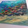 Underwater Painting Abstract Coral Reef Kaleidoscope Was Made